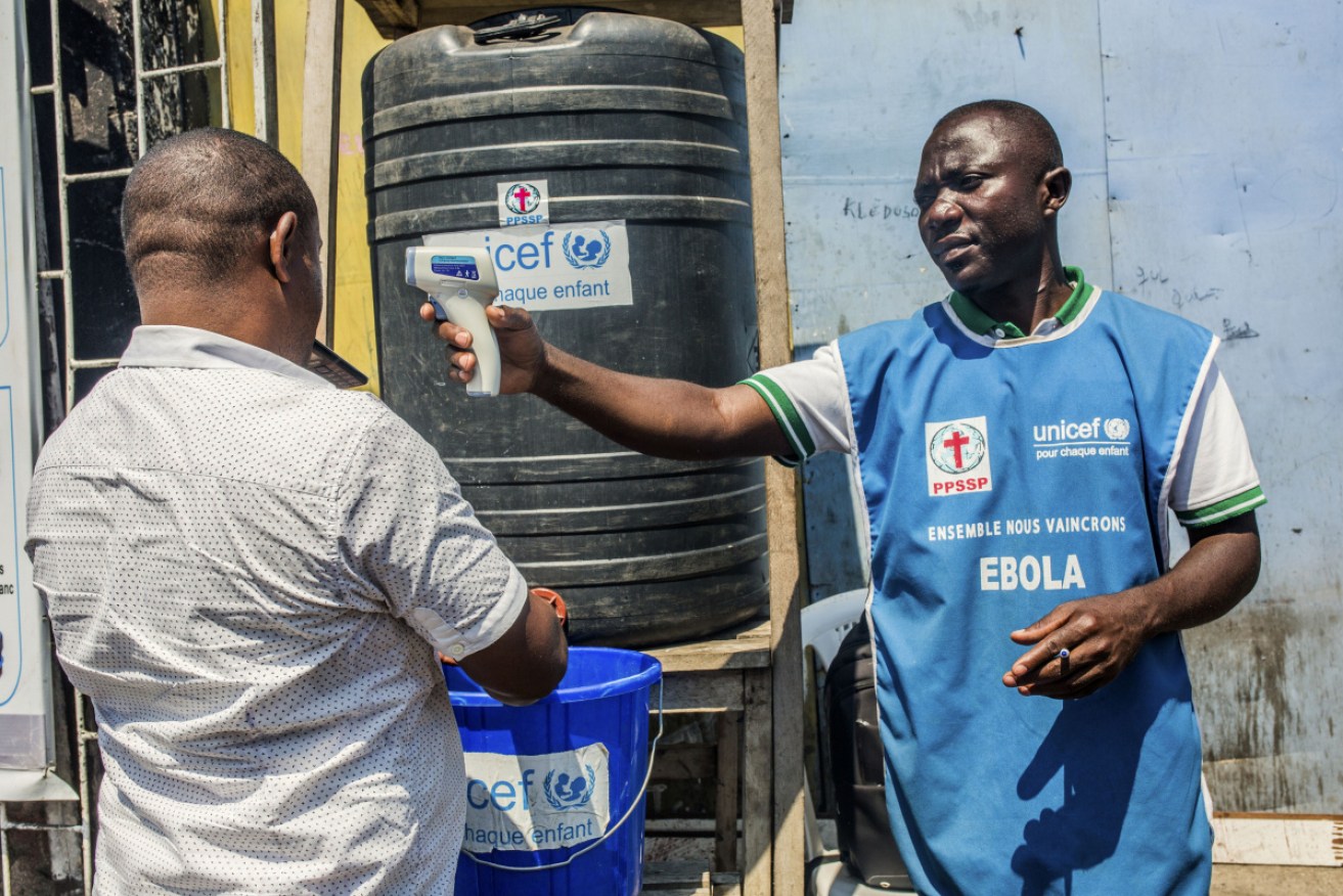 A preacher fell ill with Ebola in the eastern city of Goma earlier this week.