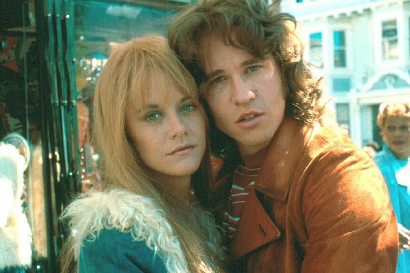 Meg Ryan and Val Kilmer love each other madly in <i>The Doors</i> music biopic.