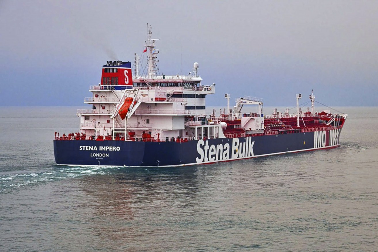 Contact with the British oil tanker Stena Impero and its 23 crew lost after it was reportedly seized by Iran in the Persian Gulf. 