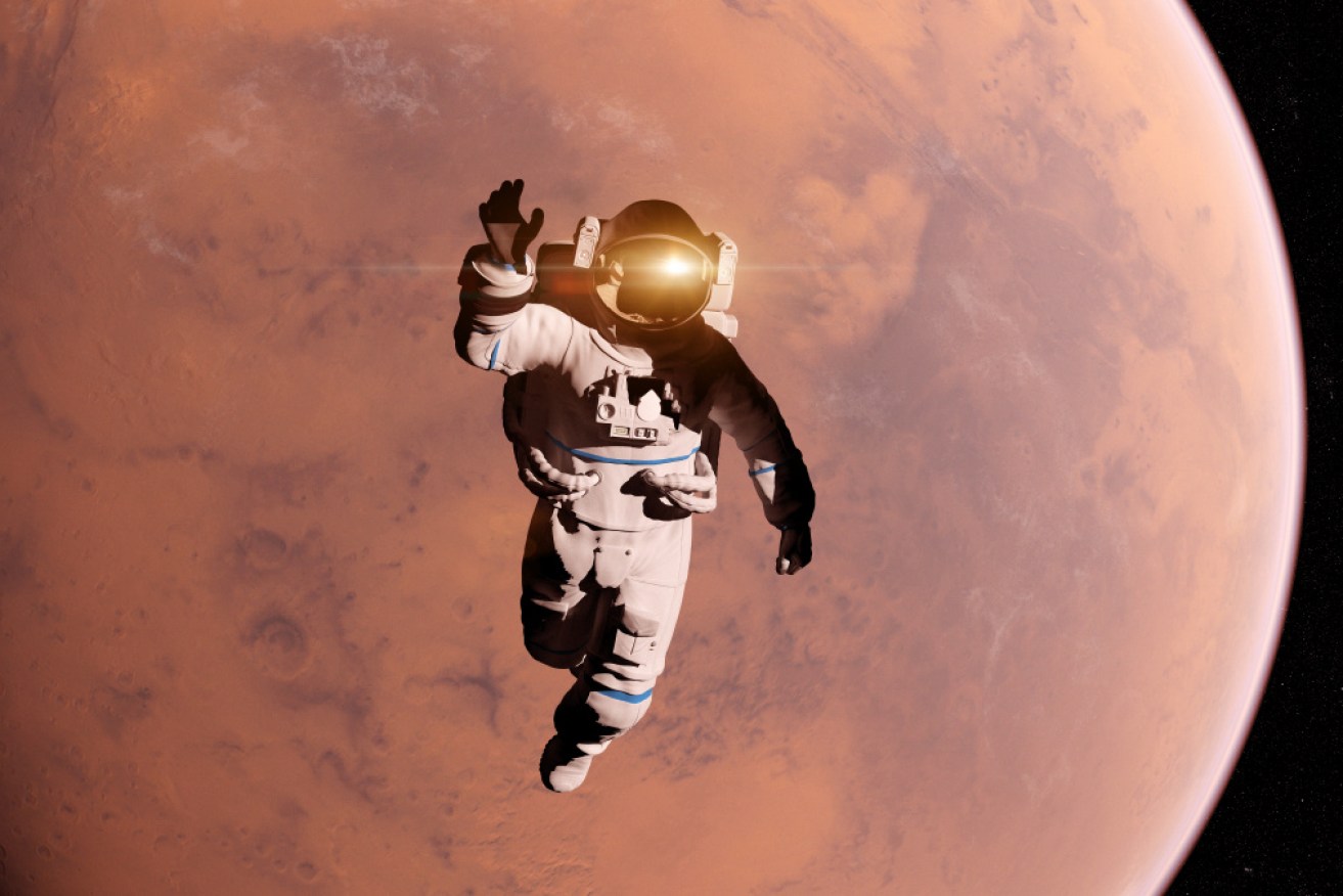 Getting a little high in space might prevent muscle loss. 