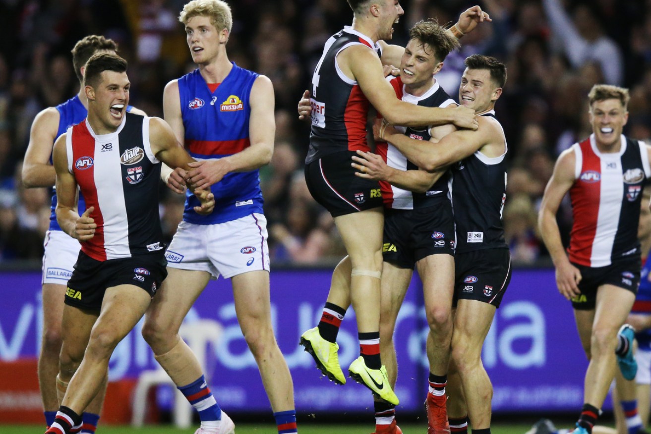 St Kilda and the Western Bulldogs are among the teams headed north. 