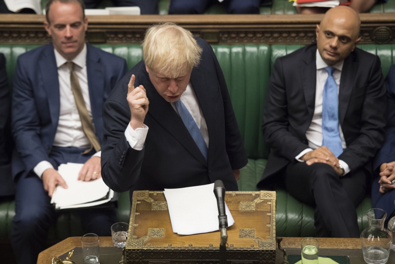 Boris Johnson gives his first speech to the House of Commons as British Prime Minister.