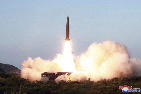 North Korea fires ballistic missiles off coast