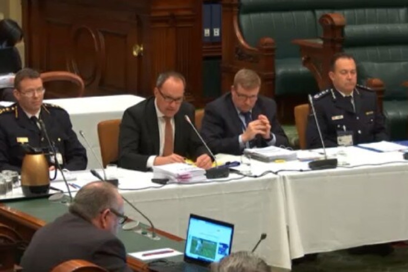 South Australia Labor MP Jon Gee was caught flicking between Freecell and Solitaire during a live broadcast of parliament.