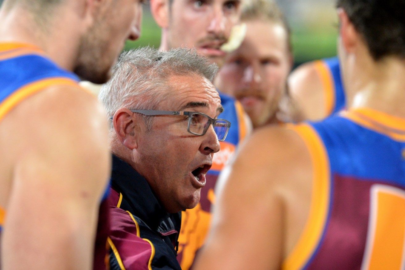 Brisbane Lions coach Chris Fagan has got his team well drilled and in contention for a flag. 