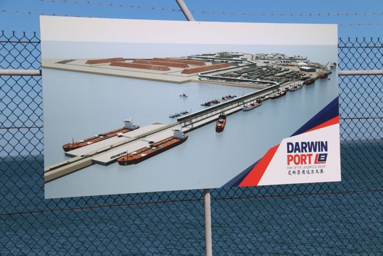 Nick Champion says there was "not enough consideration of the national interest" in privatising Darwin Port. 