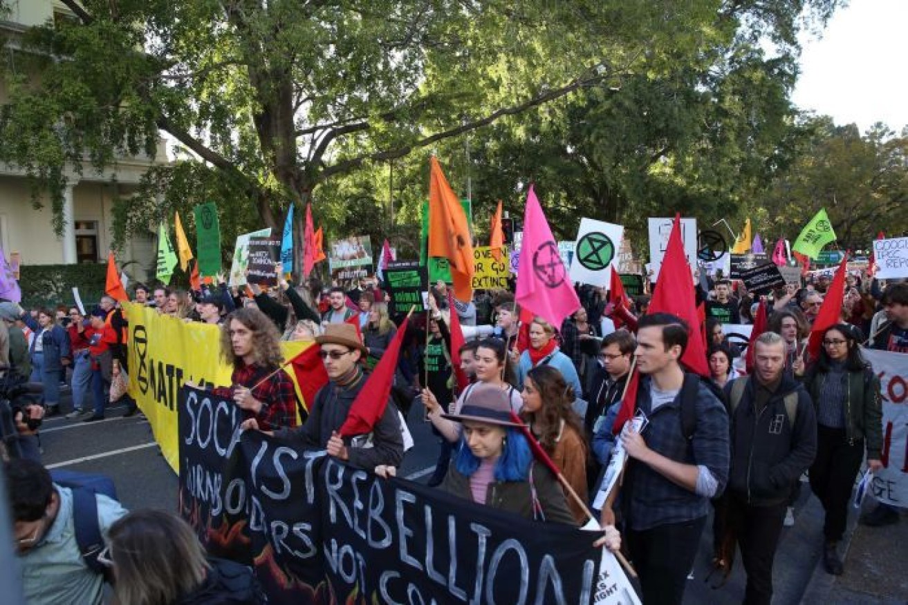 Extinction Rebellion has organised several protests in Australian capital cities in recent months.
