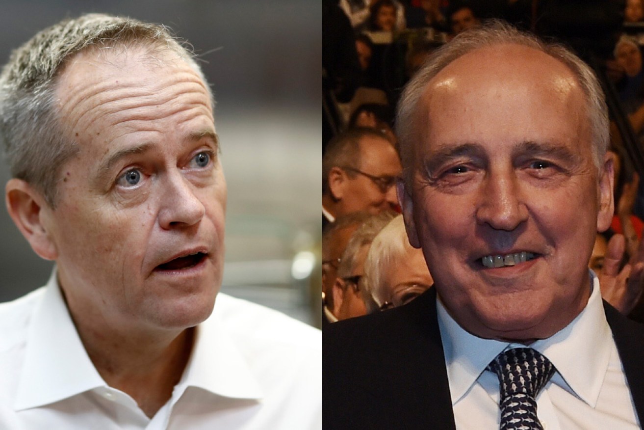 Former opposition leader Bill Shorten has not replied to Mr Keating's comments.  