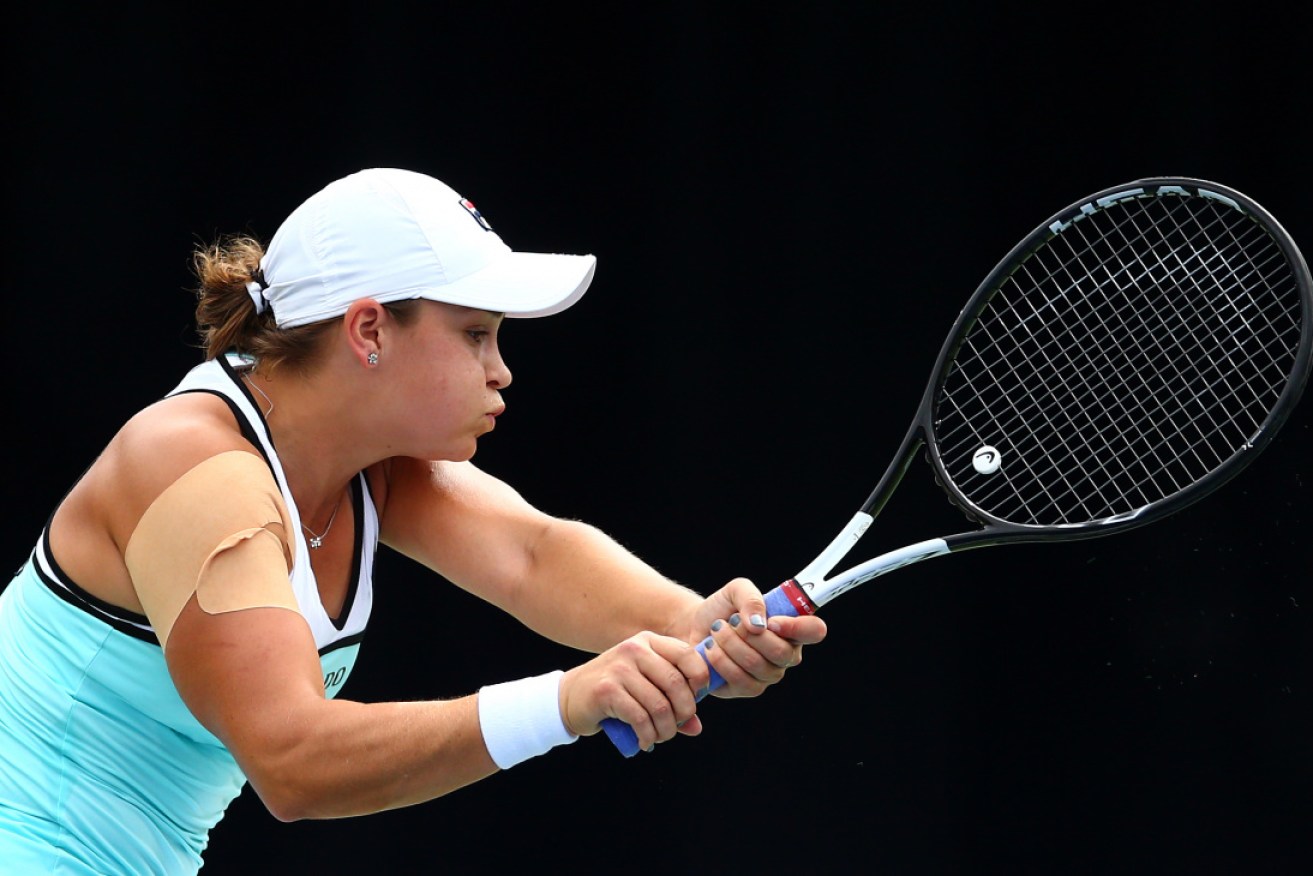 Ashleigh Barty is looking forward to the Fed Cup action. 