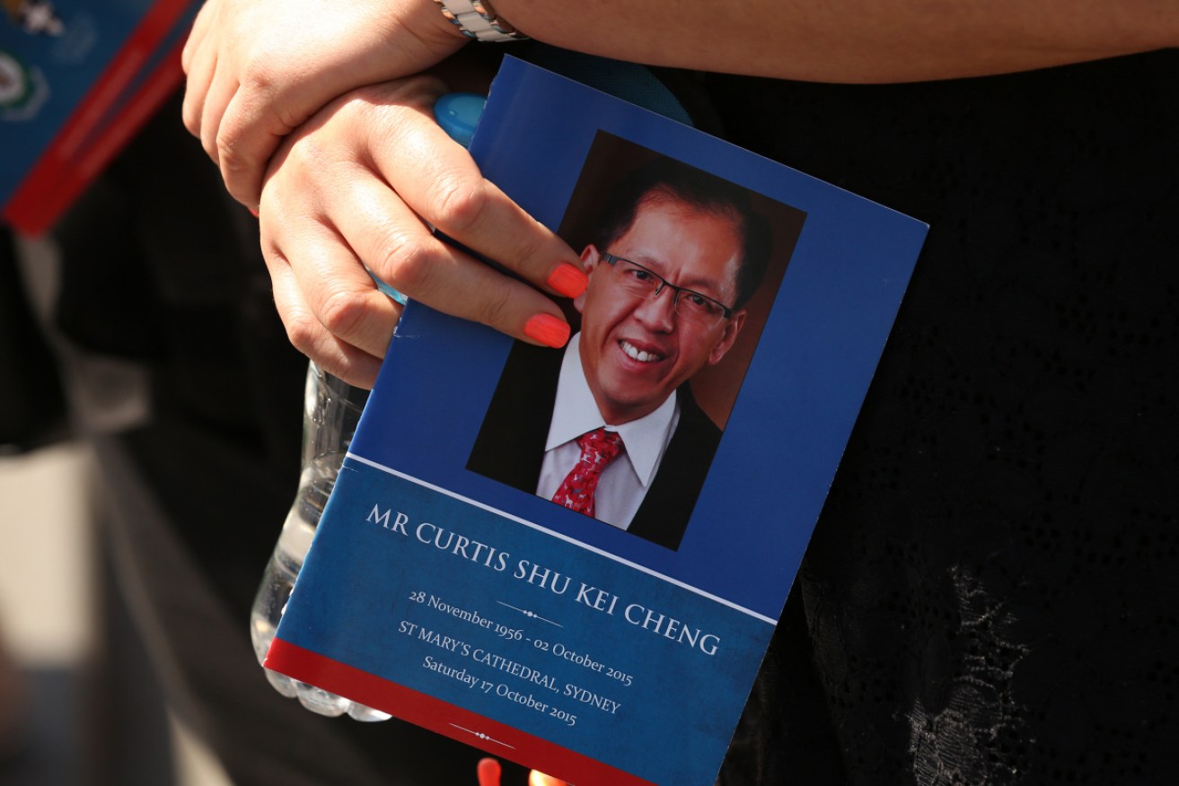 Accountant Curtis Cheng was gunned down outside the Parramatta police HQ in 2015.