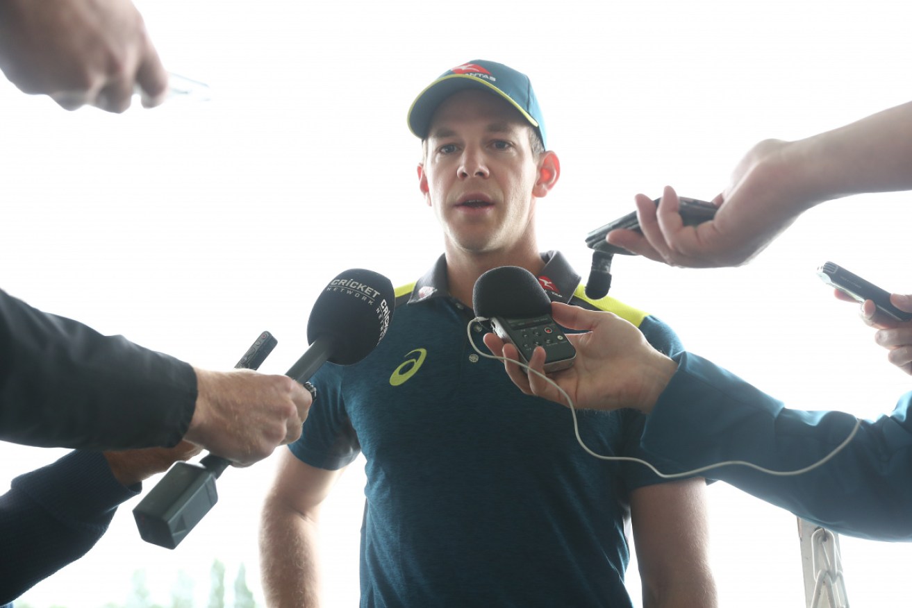 Australian skipper Tim Paine has defended his teammates' conduct. <i>Photo: Getty</i>