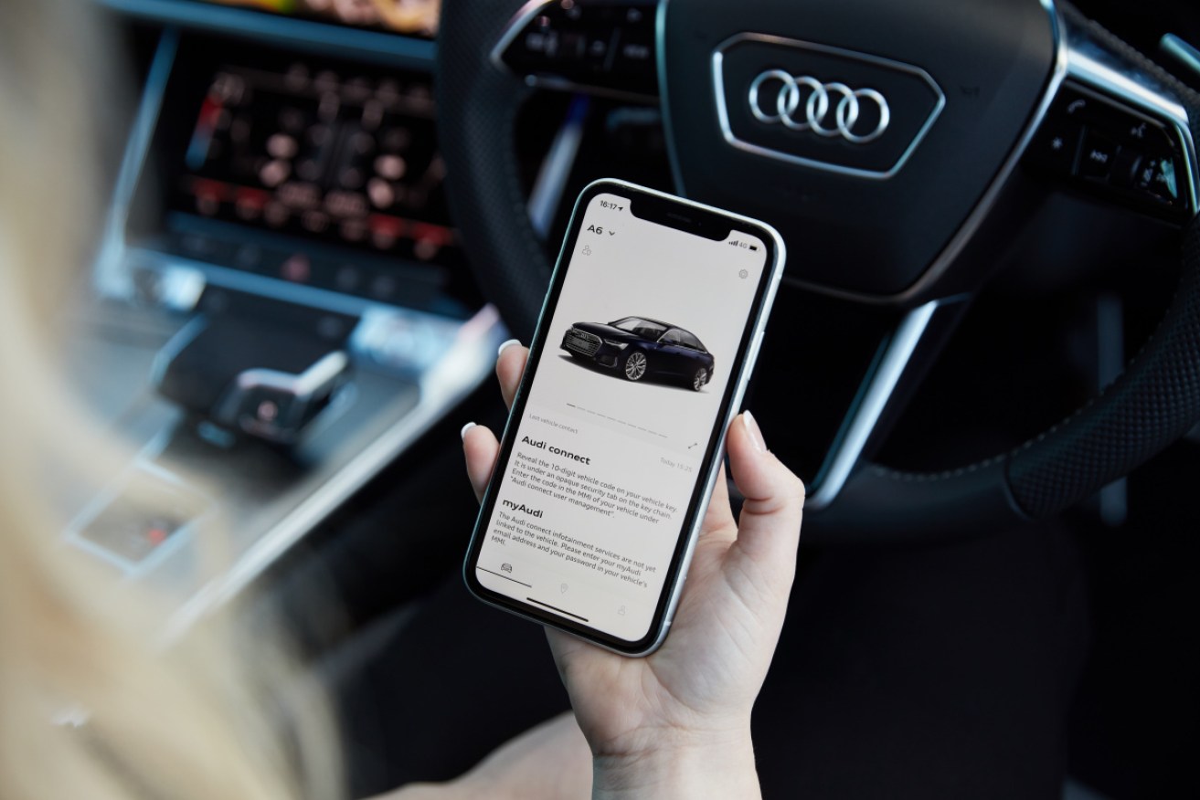 Audi connect plus opens the door to web-based communication between cars. 