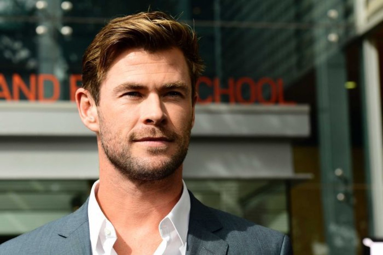 Tourism Australia signed up actor Chris Hemsworth to be a global ambassador for Australia for two years.
Photo: AAP