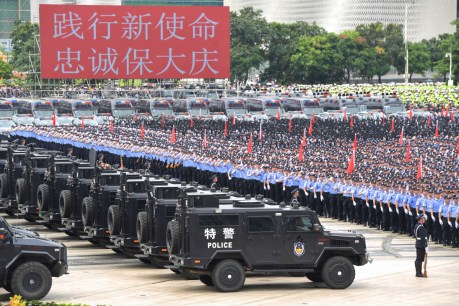 China warns Hong Kong protesters