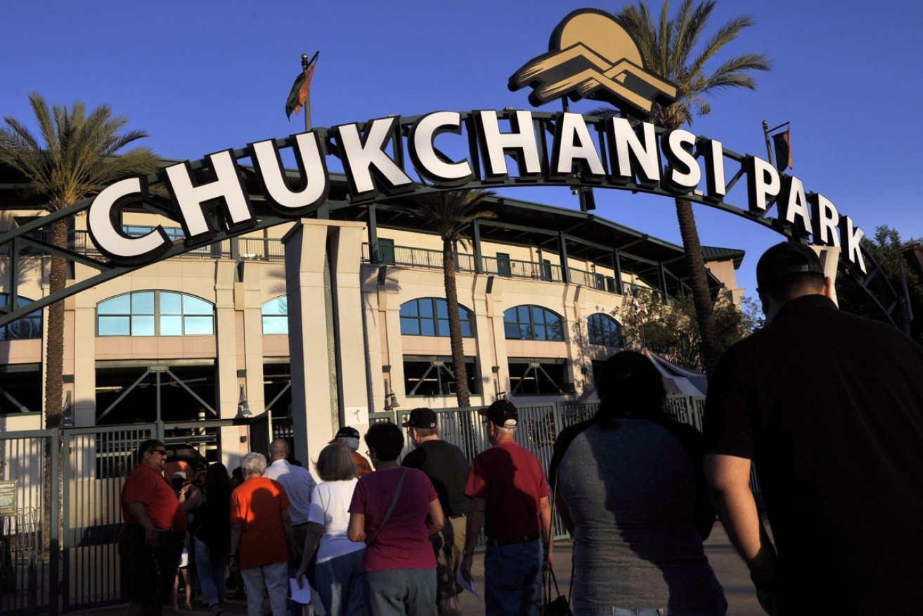 Chukchansi Park in Fresno, where the taco-eating competition was held.