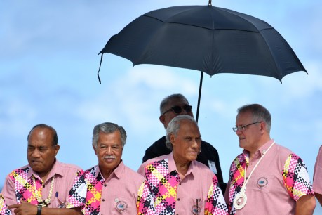 Pacific leaders to pile climate pressure on Scott Morrison