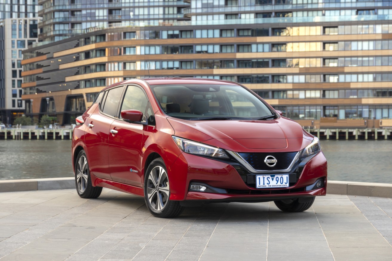 The Nissan Leaf is another addition to Australia's fleet of battery electric vehicles.