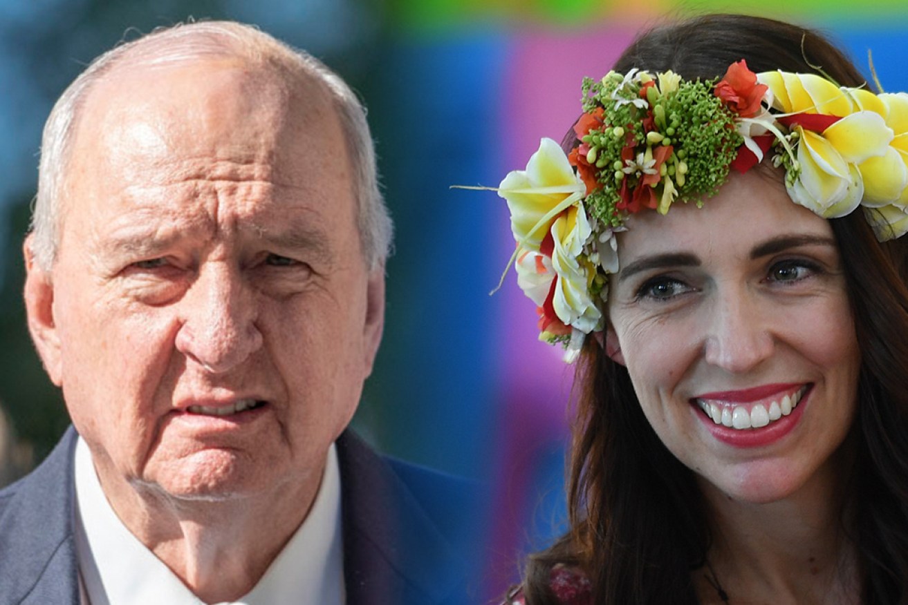 Alan Jones breached broadcast rules with comments about the New Zealand Prime Minister.