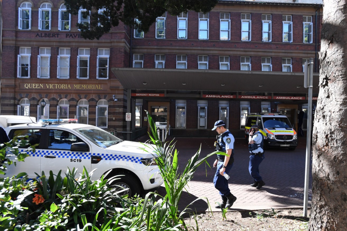 Ney was released from Royal Prince Alfred Hospital at midday and taken to Surrey Hills police station just after 12pm.