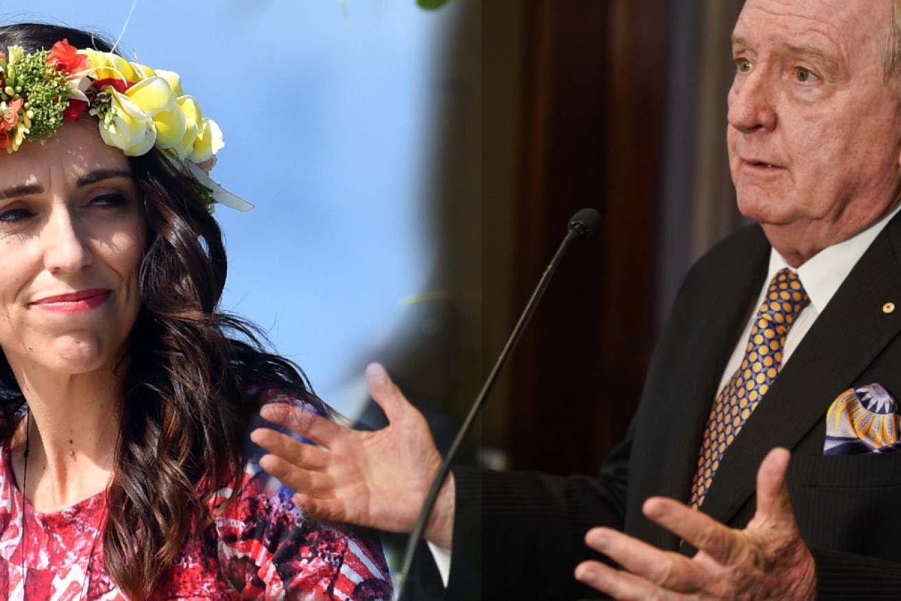 Alan Jones has apologised for his comments about Jacinda Ardern. 