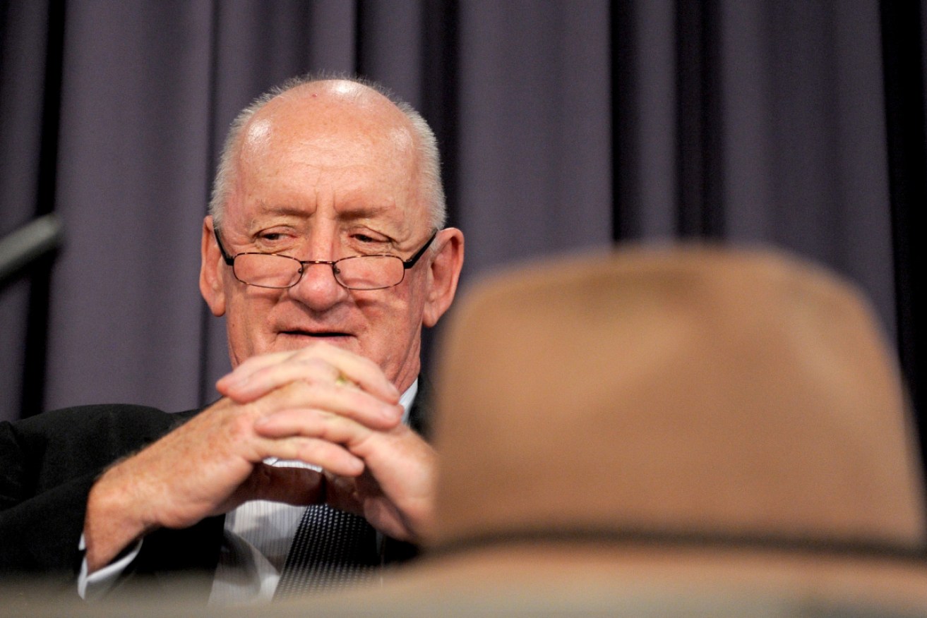 Tim Fischer's larger-than-life persona was exemplified by his Akubra.