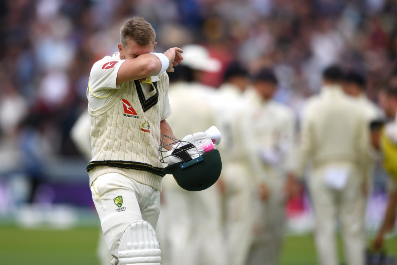 Australia's senior batsman David Warner will be hoping to end his run of outs that continued at Lord’s. 