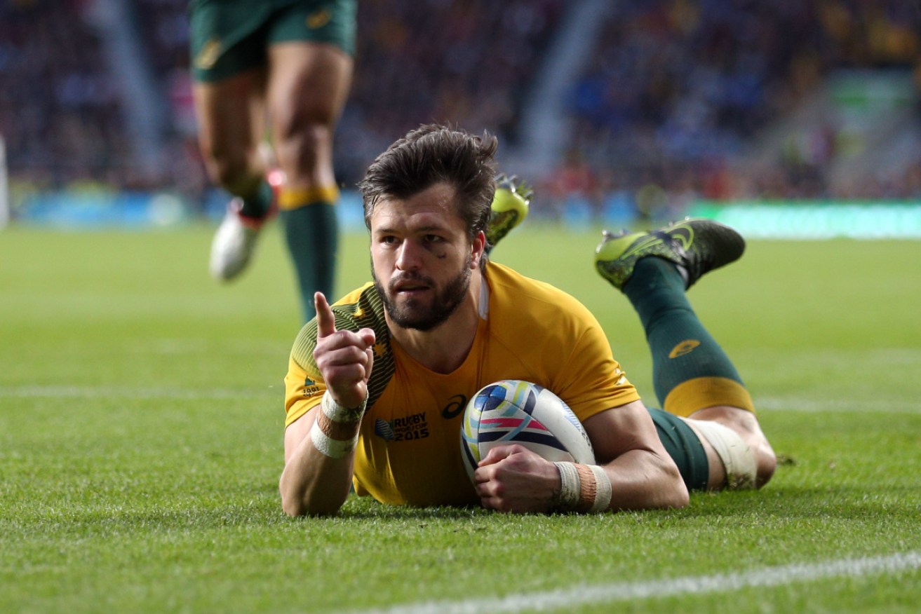 Adam Ashley-Cooper becomes the oldest Wallaby selected for a World Cup.