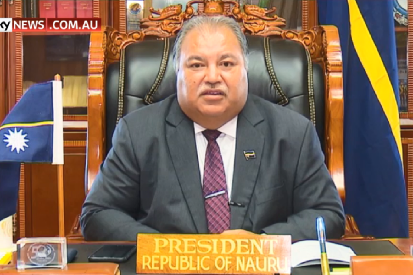 Baron Waqa was not re-elected for a seat in his constituency in the national election.