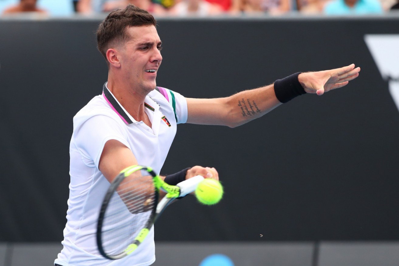 Thanasi Kokkinakis is hoping to overcome injury and make the most of his US Open wildcard. 
