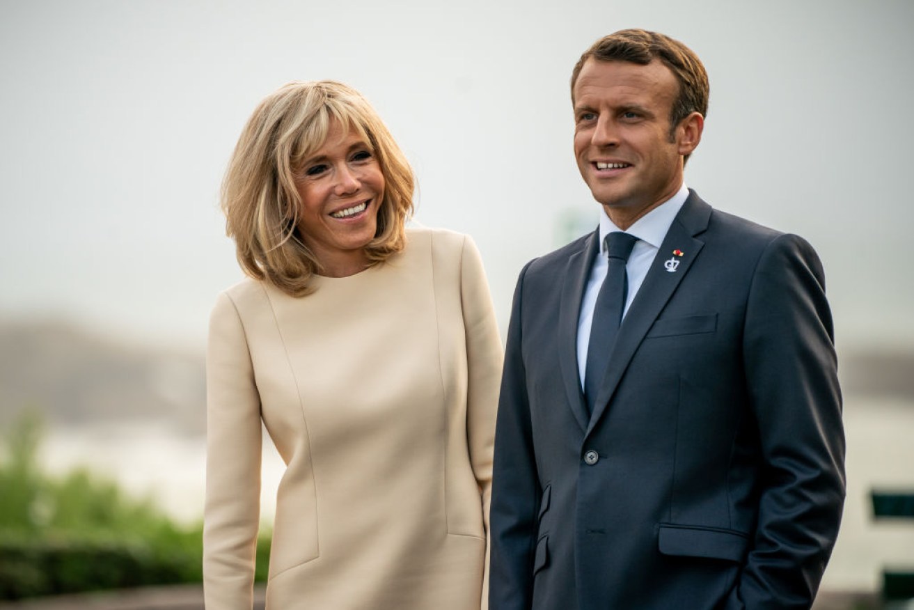 France's President Emmanuel Macron is incensed about rude remarks referring to his wife Brigitte.
