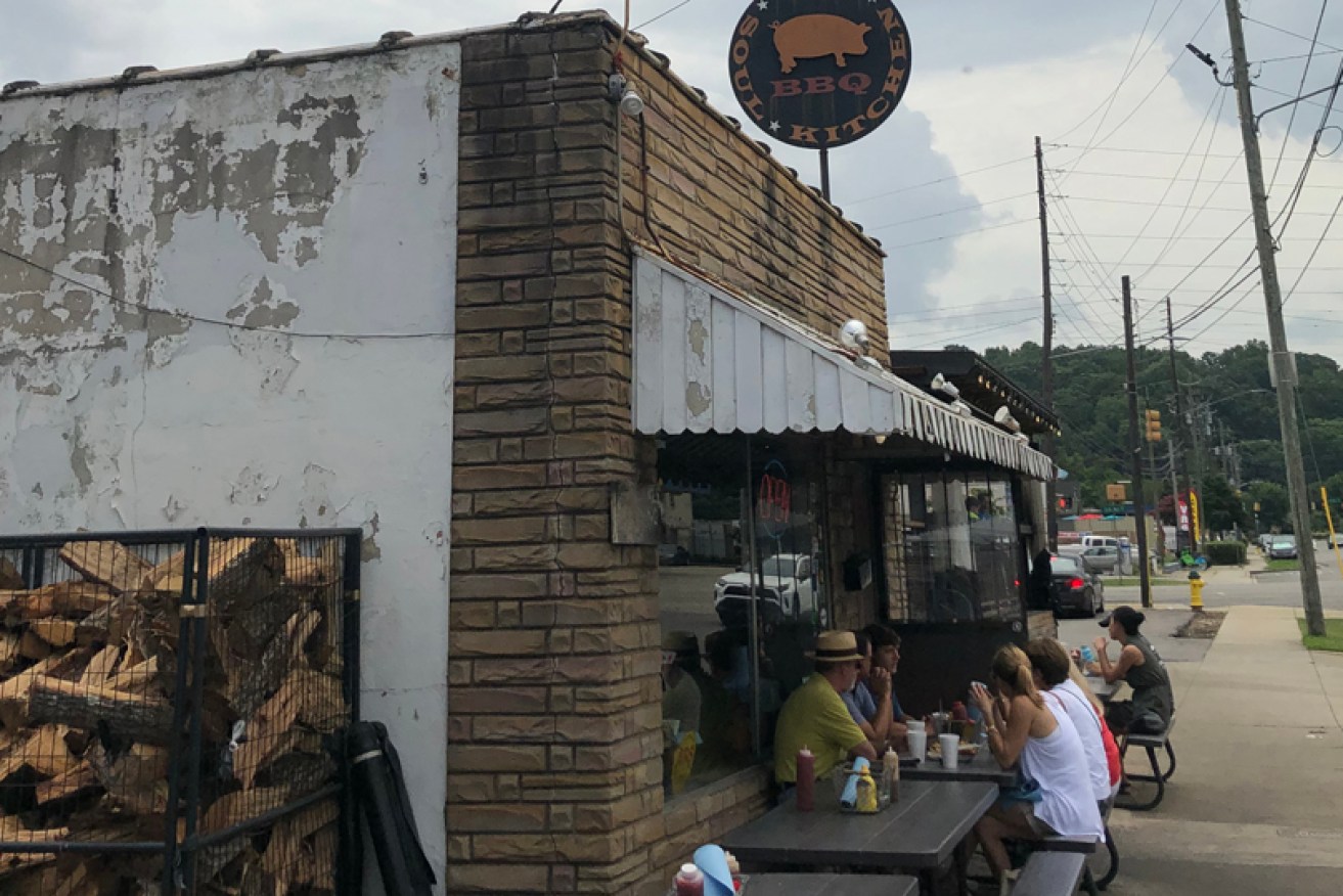 An unforgettable road-trip stop at Saw's Soul Kitchen in Birmingham, Alabama.