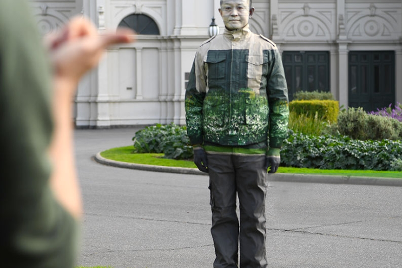 Liu Bolin, the 'Invisible Man', has made a career out of blending into his surrounds.