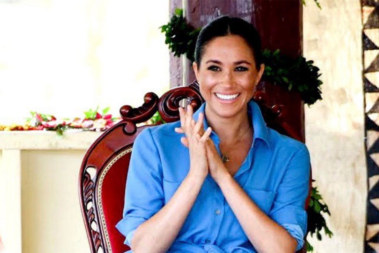 Meghan Markle in summery mode in a photo posted by Prince Harry when she turned 38 in August.