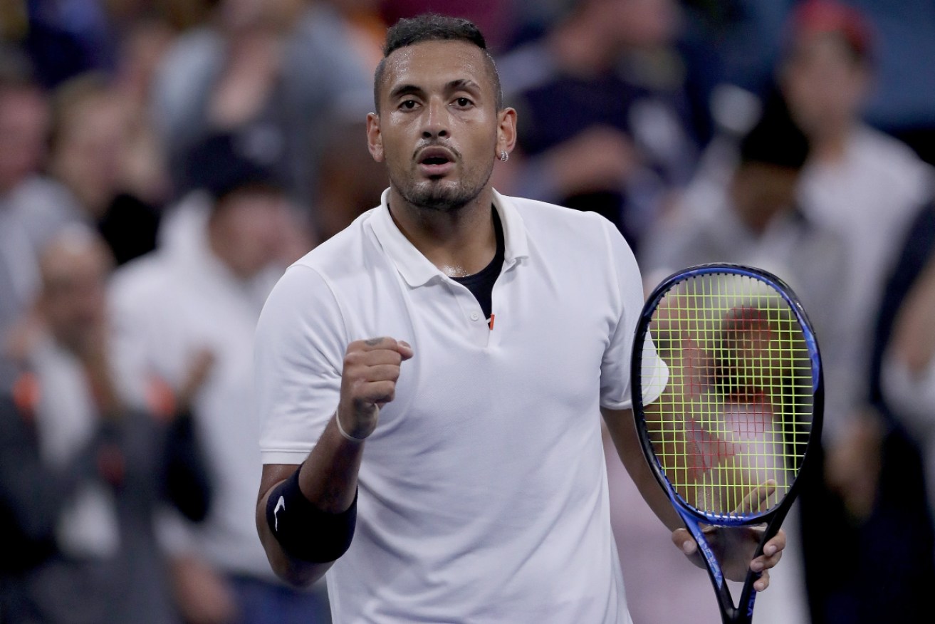 Nick Kyrgios is in hot water over his comments about the ATP.