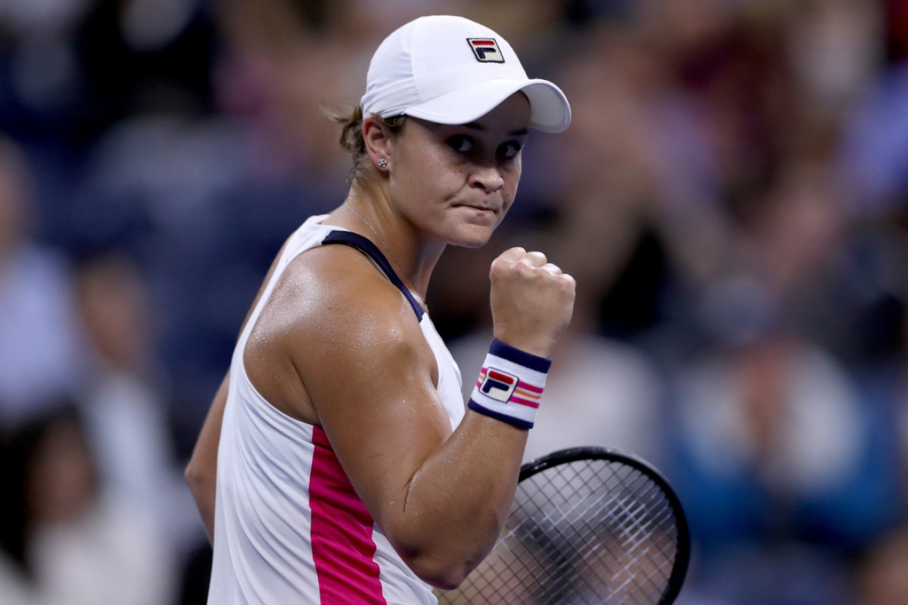 Ashleigh Barty wants to keep pushing through the US Open draw. 