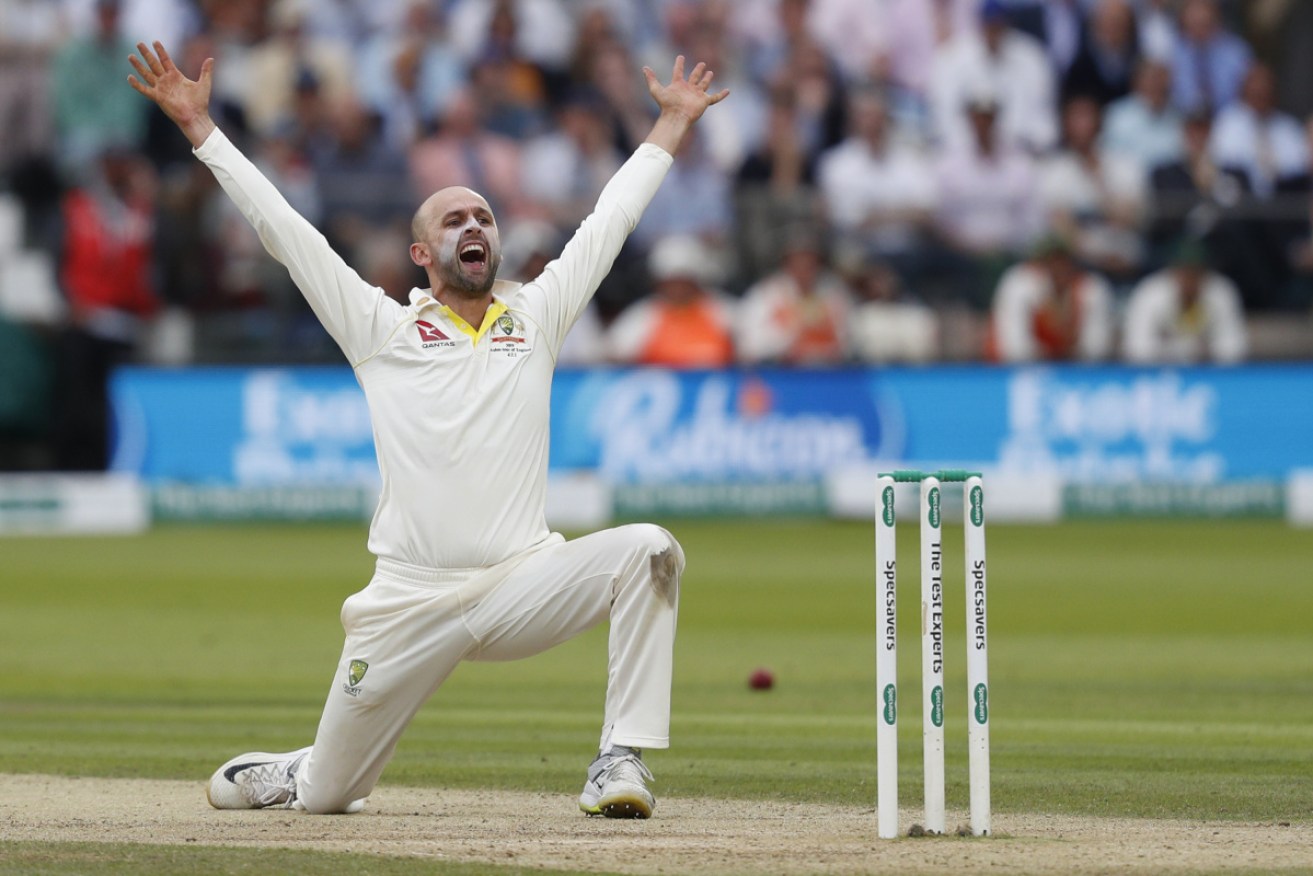 Spinning it: Australia's Nathan Lyon has carried the load in the Test team.
