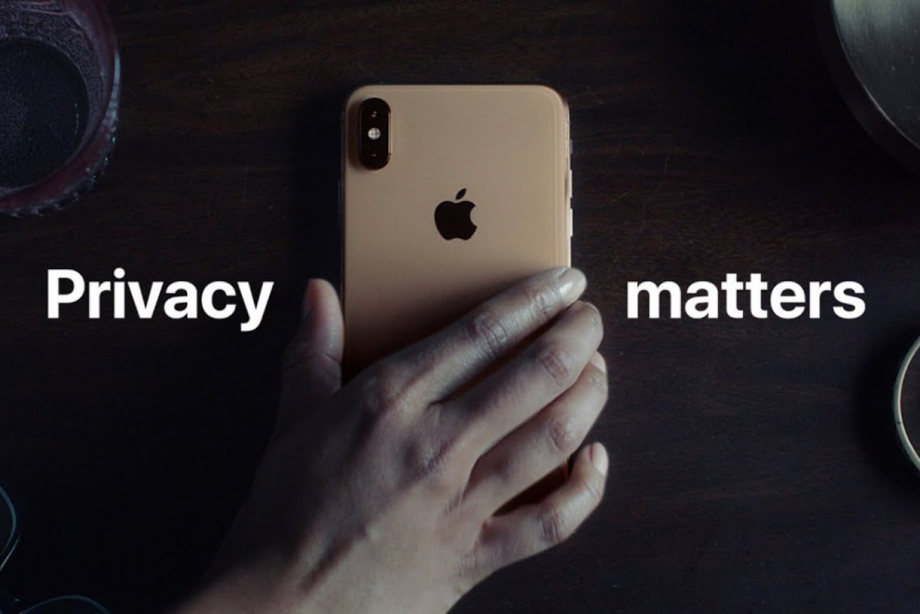 Apple has positioned itself as a leader on privacy. 