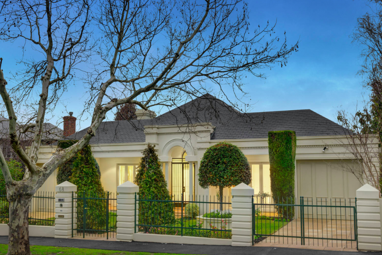 Melbourne's top sale was this home in Malvern East at $4.67 million.