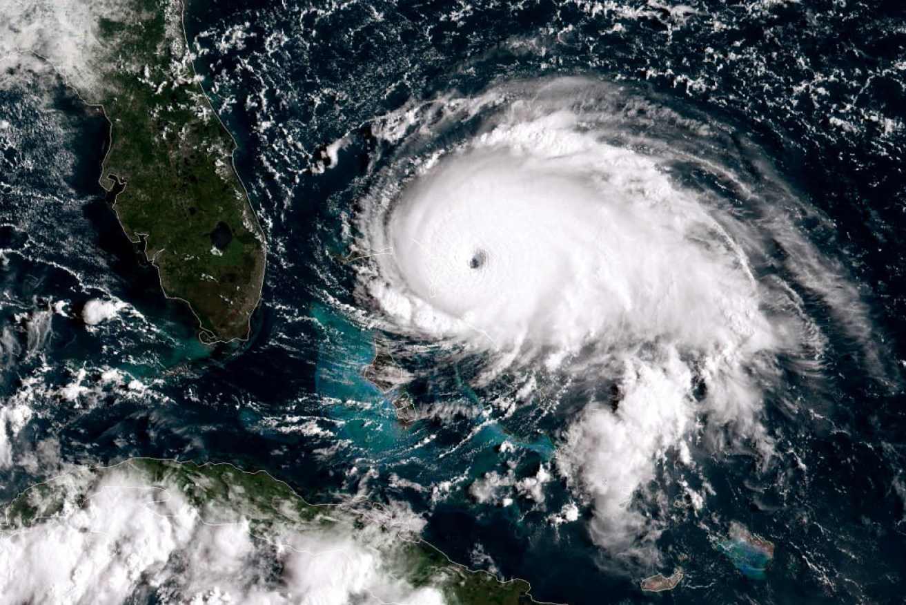 Hurricane Dorian has slammed into the Bahamas, and is on its way to the USA.