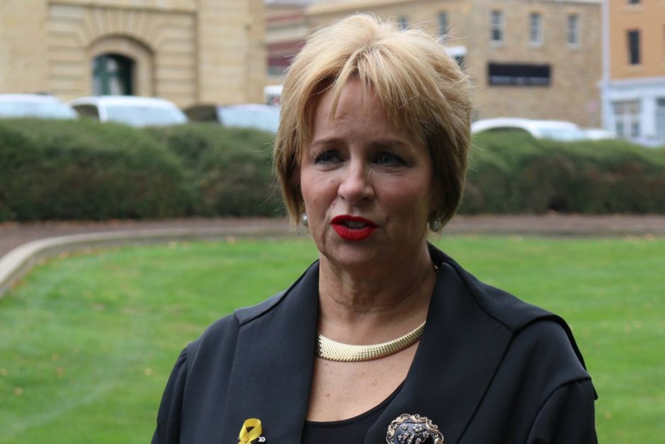Sue Hickey says Tasmanian speakers are the worst paid in the country. 