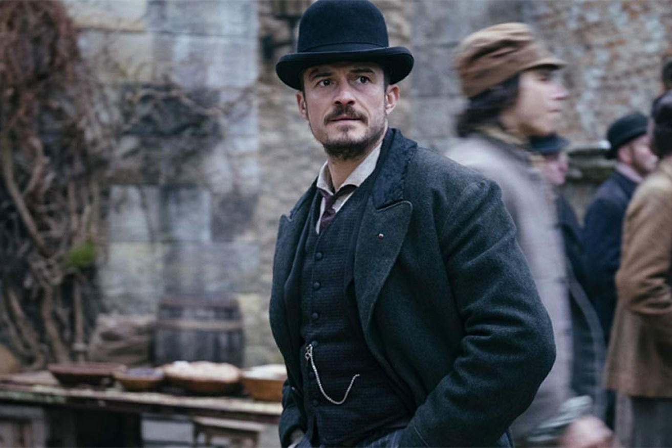 Orlando Bloom puts aside elves and pirates to play a detective in hailed fantasy series <i>Carnival Row.</i>
