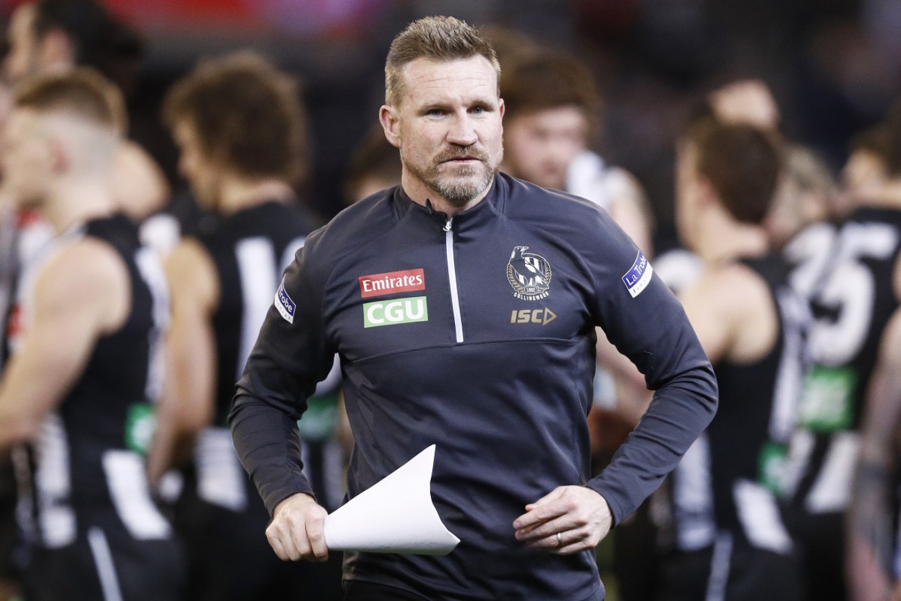 Nathan Buckley won't be sitting down for a chat about securing another contract.