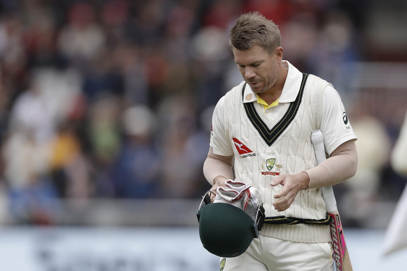 David Warner has been harassed by Stuart Broad all series.