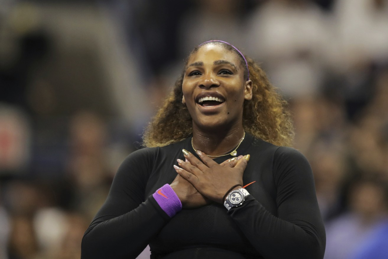 Williams is all smiles as she makes another Grand Slam final.