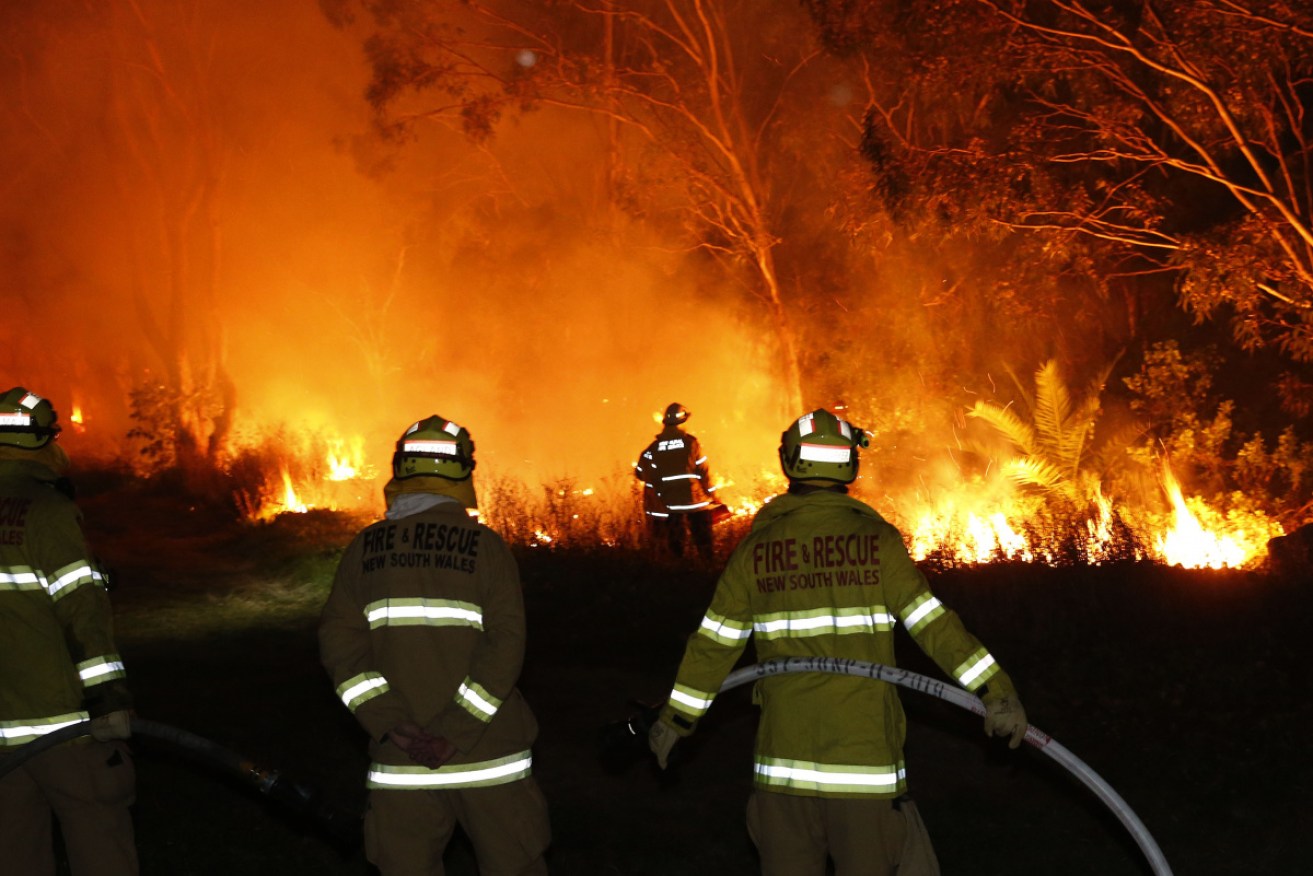 As firefighters continue to battle blazes across three states, temperatures hit the high 40s in parts of SA and northern Victoria.