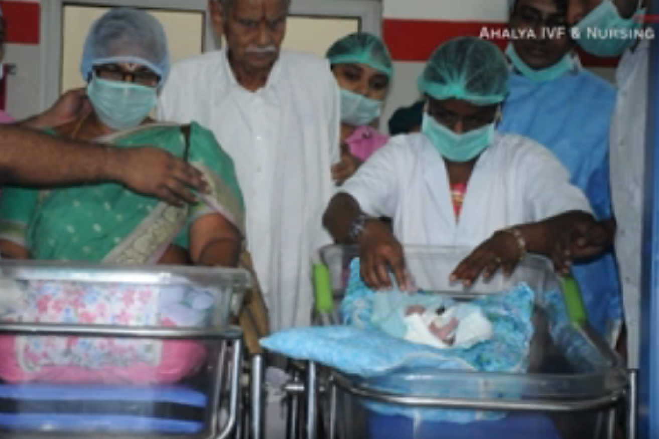 Dr Umashankar told CNN both baby girls are healthy with no complications.