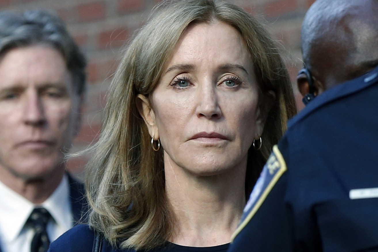 Former Desperate Housewife Felicity Huffman was 'canceled' this year. Photo: AAP