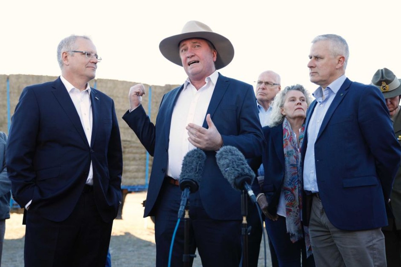 Scott Morrison made Barnaby Joyce the special drought envoy in August last year. 