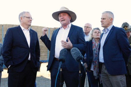 Barnaby Joyce yet to produce a single report from his time as drought envoy