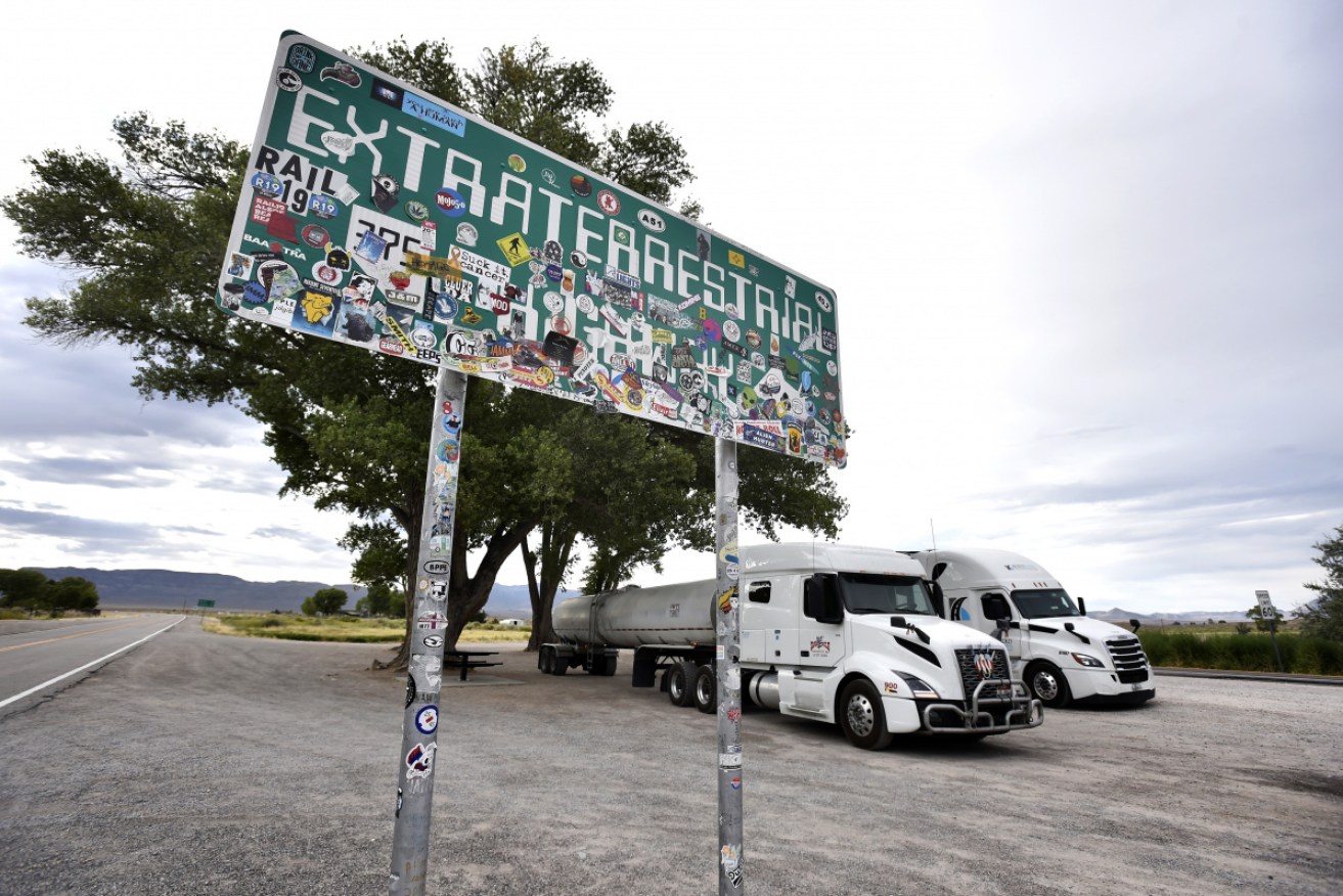 Just how many people will turn up to Rachel, Nevada, this weekend is the subject of speculation.